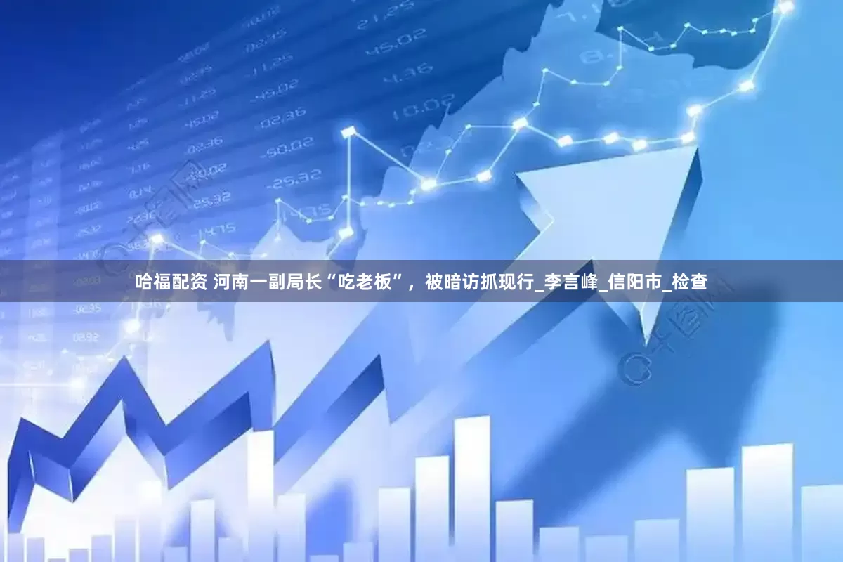 哈福配资 河南一副局长“吃老板”，被暗访抓现行_李言峰_信阳市_检查